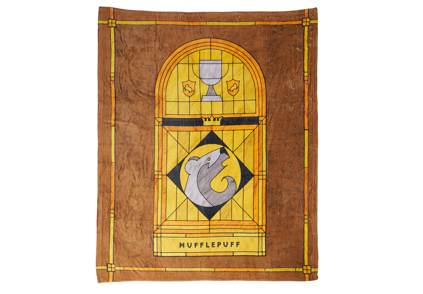 HUFFLEPUFF™ STAINED GLASS BLANKET