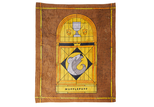 HUFFLEPUFF™ STAINED GLASS BLANKET