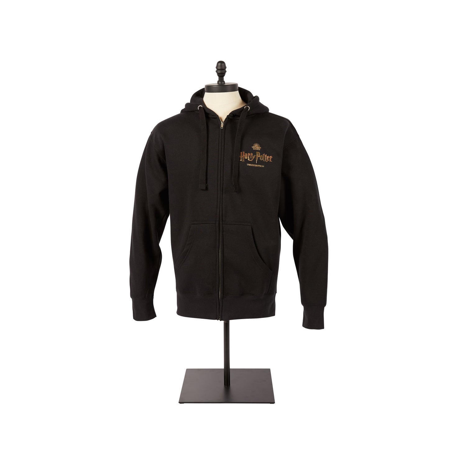 HARRY POTTER™ THE EXHIBITION LOGO ZIP FRONT HOODIE