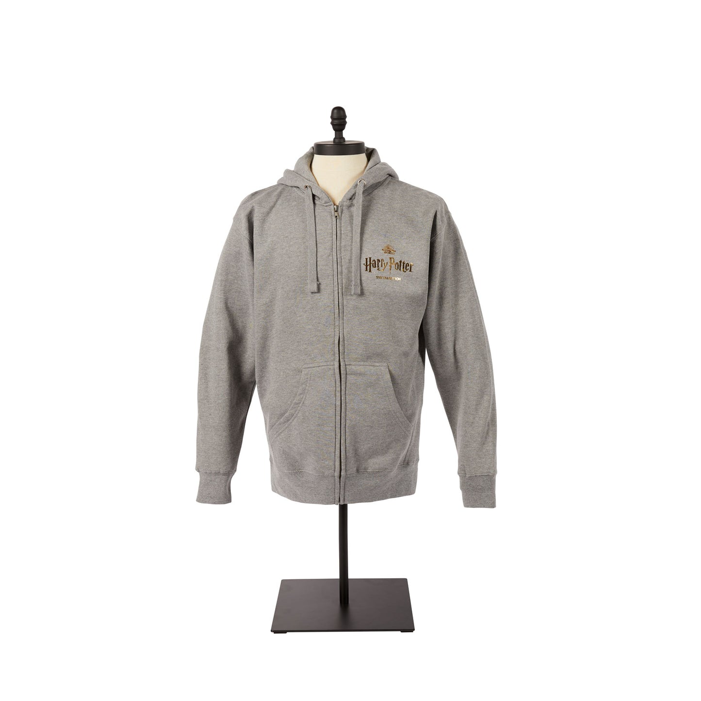 HARRY POTTER™ THE EXHIBITION LOGO ZIP FRONT HOODIE