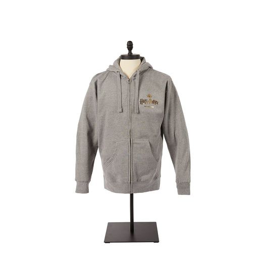 HARRY POTTER™ THE EXHIBITION LOGO ZIP FRONT HOODIE
