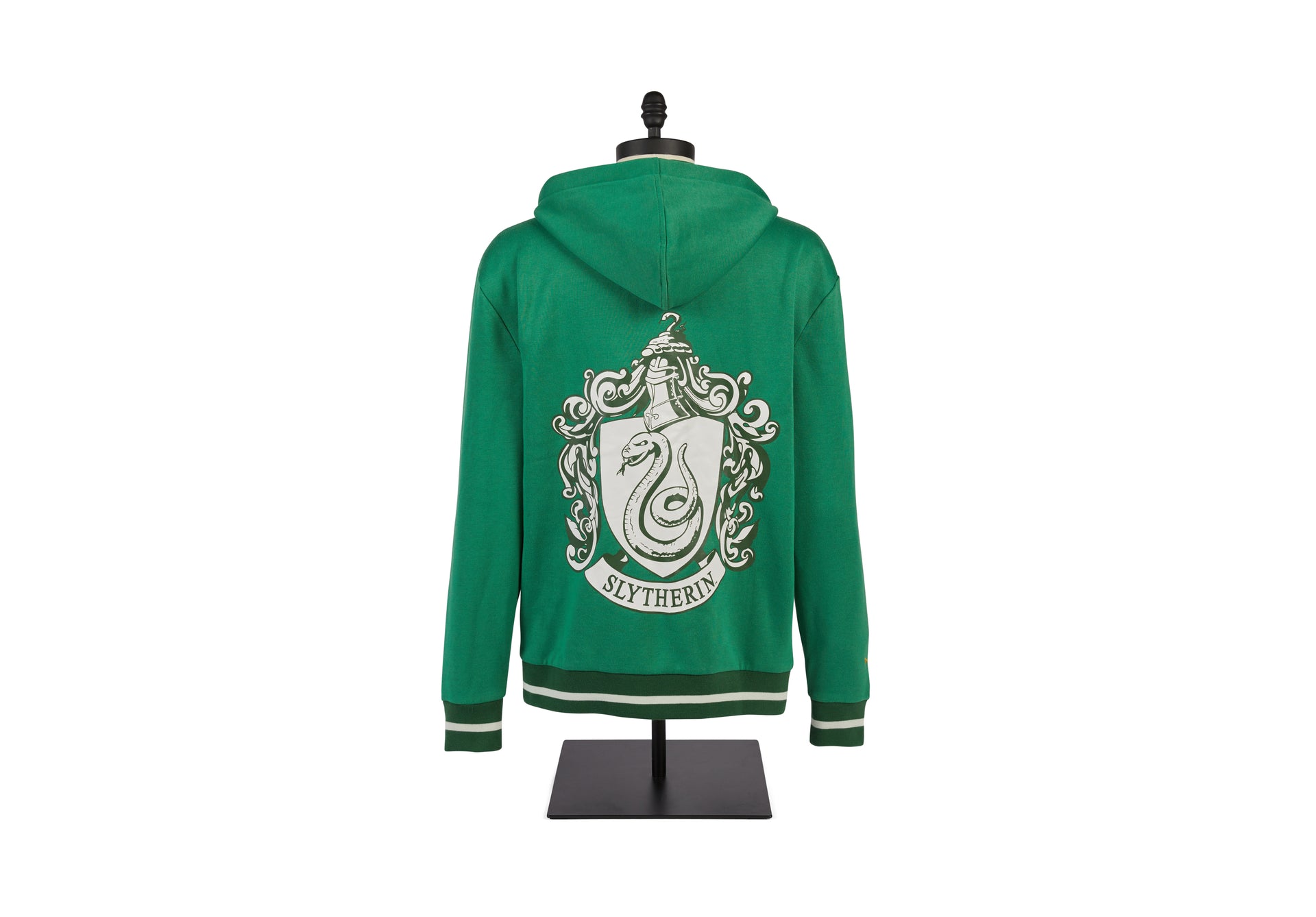 SLYTHERIN™ TONAL CREST ZIP FRONT HOODIE