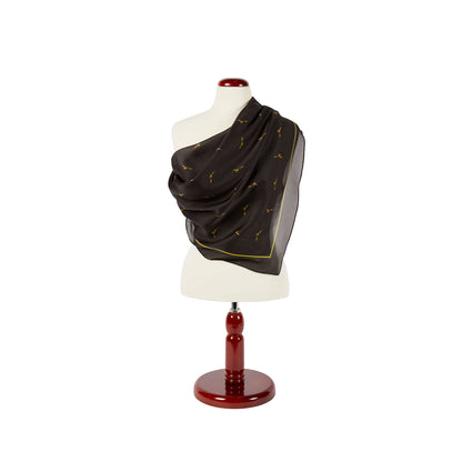 THE GOLDEN SNITCH™ BLACK SCARF